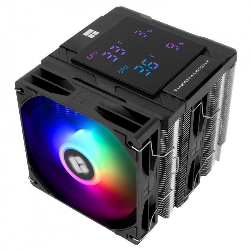 Thermalright Peerless Assassin 120 Digital ARGB Procesorius Radiatorius 12 cm Juoda – 3