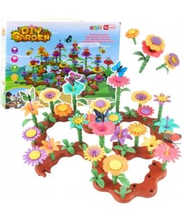 Lean Toys Konstruktorius lasteledele „Creative Garden“ 198 tk.