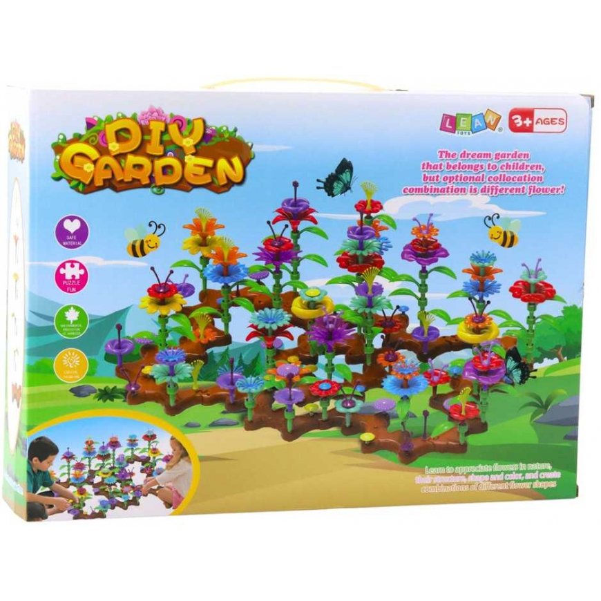 Lean Toys Konstruktorius lasteledele „Creative Garden“ 198 tk. – 3