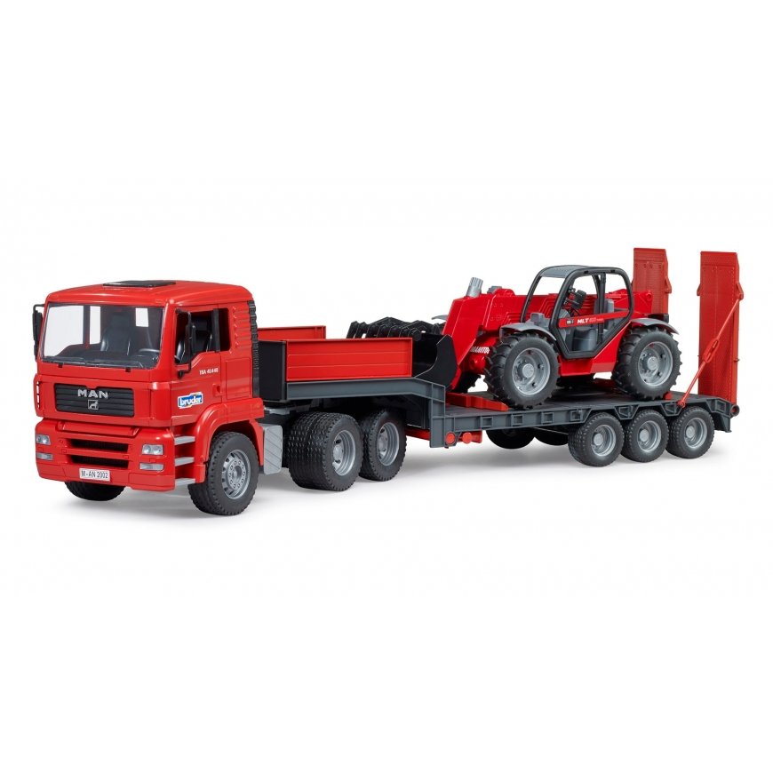 BRUDER MAN TGA Loader truck with