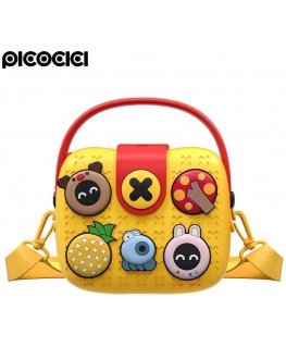 PICOCICI Laste Moodne Kott k11 kollane