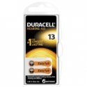 Baterijos Duracell klausos aparatai 13 (A13) 6-pakuotė Baterijos Duracell klausos aparatai 13 (A13) 6-pakuotė