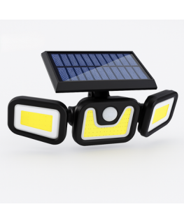 EXTRALINK МОЩНАЯ СОЛНЕЧНАЯ ЛАМПА С СОЛНЕЧНОЙ ПАНЕЛЬЮ 3В1 LED С ДАТЧИКОМ ДВИЖЕНИЯ