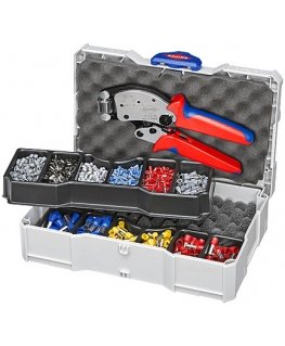 Knipex 97 90 13 kabelių užspaudimo replės Įrankių rinkinys Multi spalvos