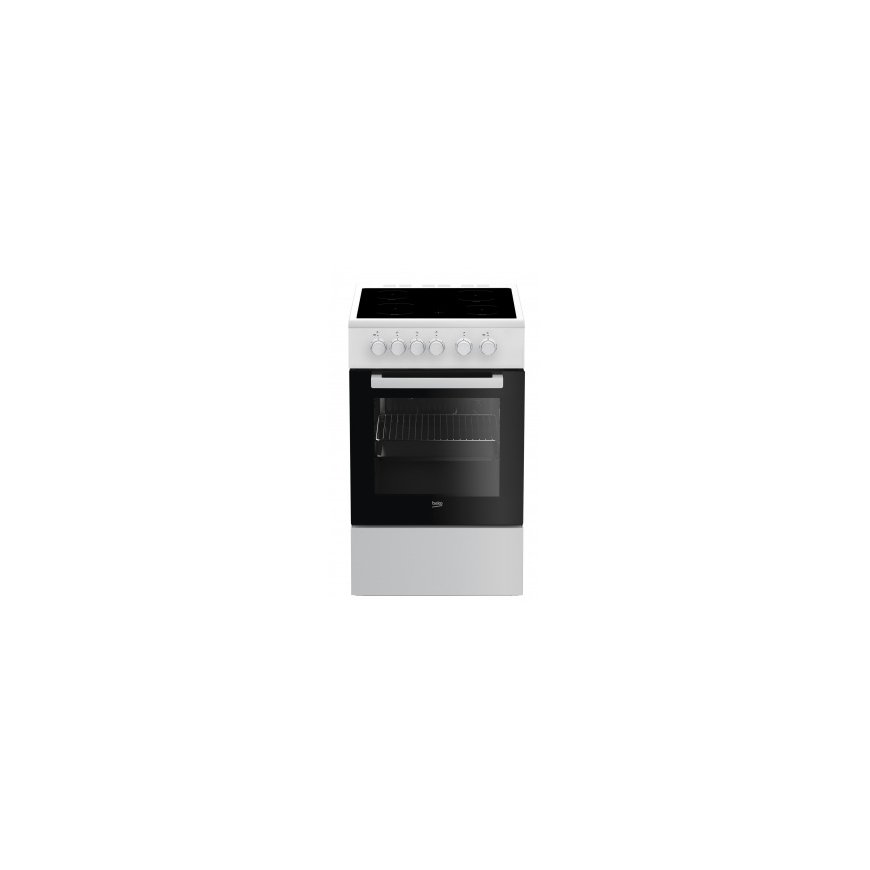 Beko FSS57000GW plīts & cepeškrāsns Brīvi