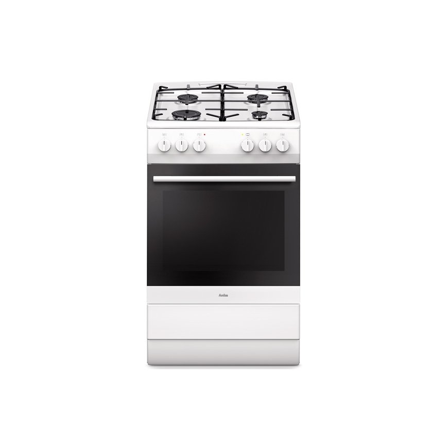 Amica SHM51071W Brīvi stāvoša plīts Elektrisks