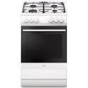 Amica SHM51071W Brīvi stāvoša plīts Elektrisks Gāzes Balts Amica SHM51071W Brīvi stāvoša plīts Elektrisks Gāzes Balts