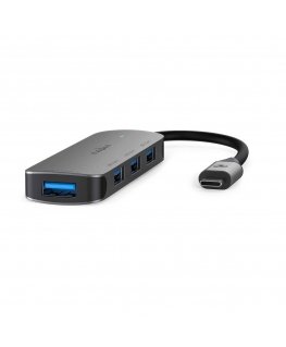 Nedis CCGB64220GY01 хаб-разветвитель USB 3.2 Gen 1 (3.1 Gen 1) Type-C 5000 Мбит/с Серый