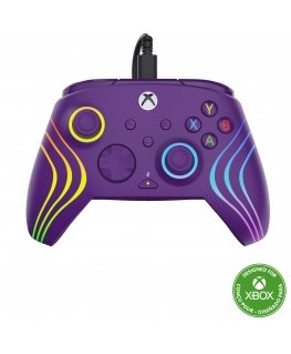 Turtle Beach Afterglow Wave Purppura USB Pad-ohjain PC, Xbox, Xbox One, Xbox Series S, Xbox Series X