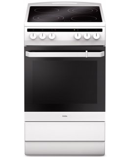 Amica SHC5865W Pastatoma viryklė Elektrinis Keraminis Balta