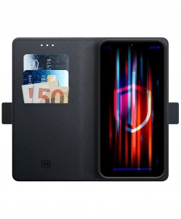 3MK Wallet Case mobile phone case 16.8 cm (6.6") Black