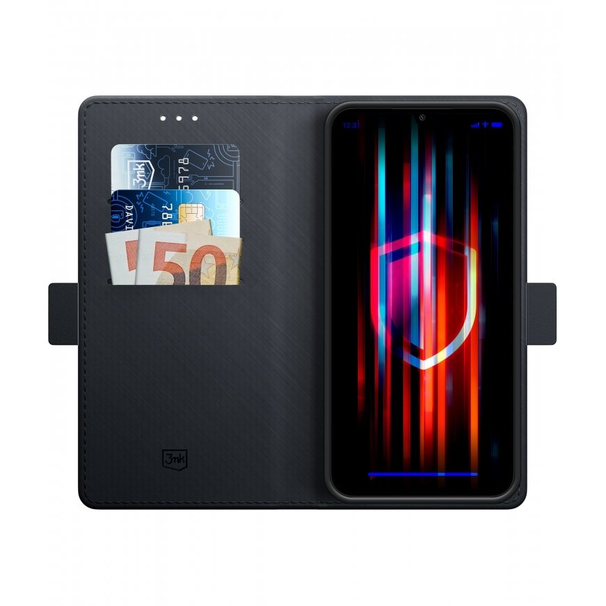 3MK Wallet Case mobile phone case 16.8 cm (6.6") Black