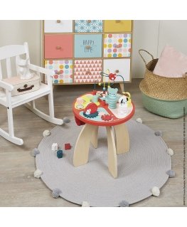 JANOD Baby Forest Activity Table (wood) rotaļlieta ar motoru