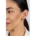 Brilio Silver Sparkling silver earrings with light blue zircon EA415WAQ Brilio Silver Sparkling silver earrings with light blue zircon EA415WAQ