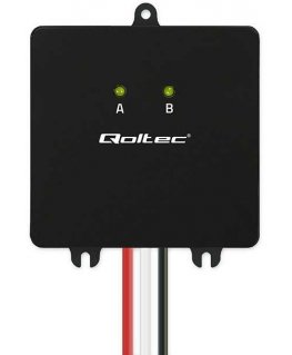 Qoltec pingeregulaator 24V akudele 2 x 12V | 5A | LiFePO4 AGM GEL