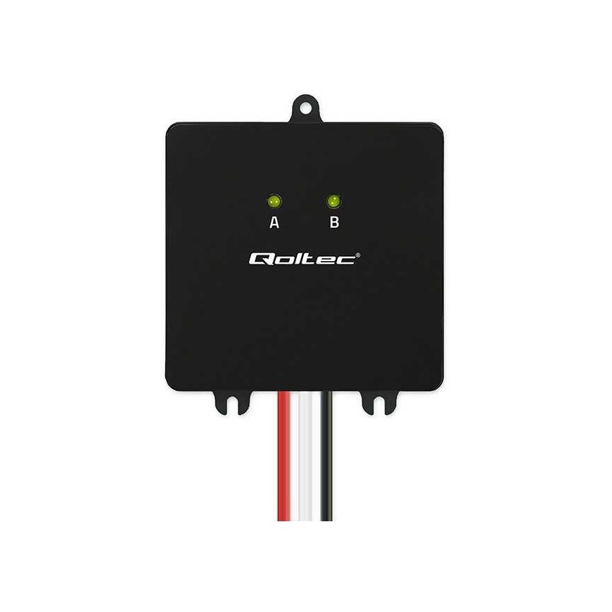 Qoltec Voltage Balancer 24V for batteries 2 x 12V | 5A | LiFePO4 AGM GEL