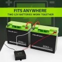 Qoltec Voltage Balancer 24V for batteries 2 x 12V | 5A | LiFePO4 AGM GEL Qoltec Voltage Balancer 24V for batteries 2 x 12V | 5A | LiFePO4 AGM GEL