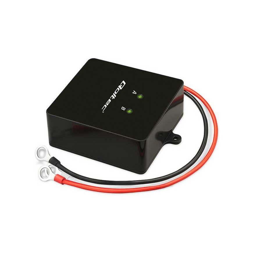 Qoltec pingeregulaator 24V akudele 2 x 12V | 5A | LiFePO4 AGM GEL – 5