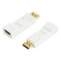 LogiLink CV0057 cable gender changer DisplayPort HDMI White, Yellow LogiLink CV0057 cable gender changer DisplayPort HDMI White, Yellow