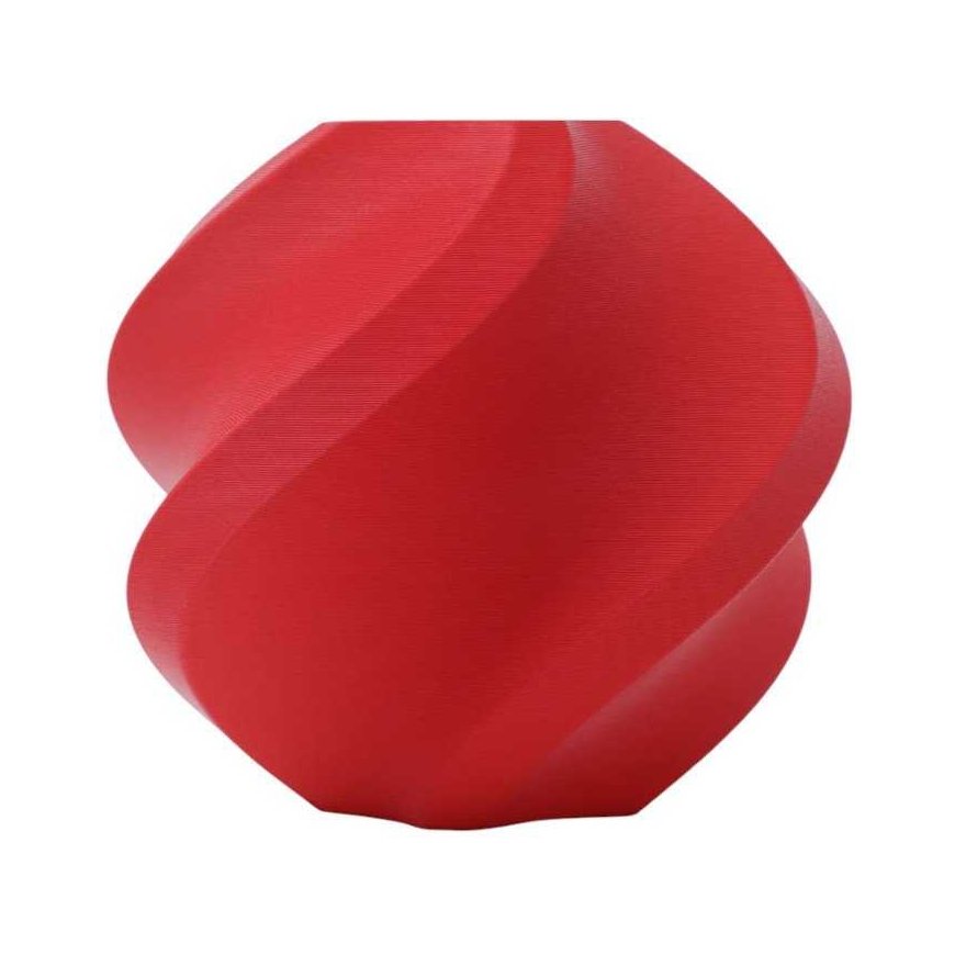 Bambu Lab PLA матовый пластик 1.75мм 1кг - поставляется с многоразовой катушкой - Скарлет Красный