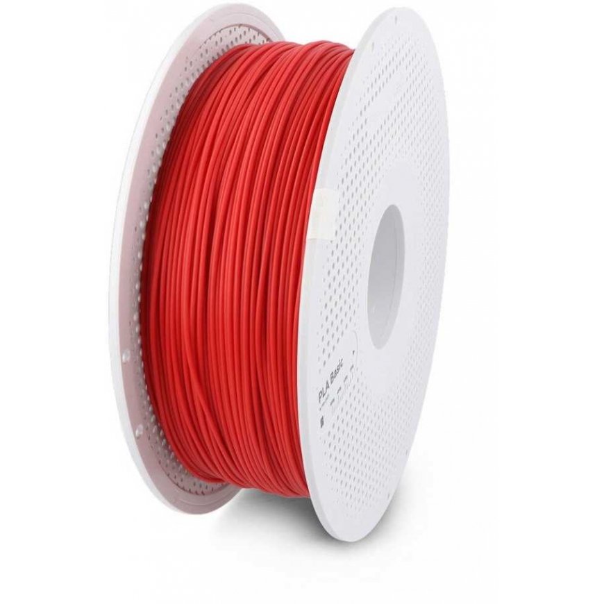 Bambu Lab PLA matta muovi 1,75 mm 1 kg - mukana tulee uudelleenkäytettävä kelkka - Scarlet Punainen – 2