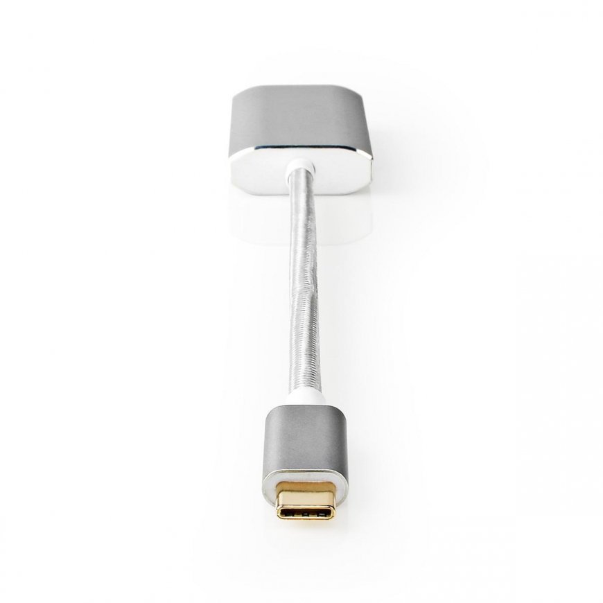 Nedis CCTB64580AL02 videokaapeli-adapteri 0,2 m USB Type-C Mini DisplayPort Hopea