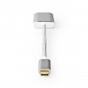 Nedis CCTB64580AL02 videokaapeli-adapteri 0,2 m USB Type-C Mini DisplayPort Hopea Nedis CCTB64580AL02 videokaapeli-adapteri 0,2 m USB Type-C Mini DisplayPort Hopea