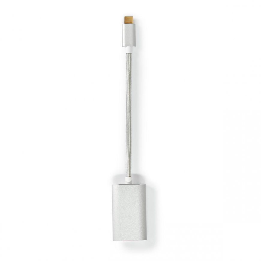 Nedis CCTB64580AL02 vaizdo kabelio adapteris 0,2 m C tipo USB Mini DisplayPort Sidabras – 4
