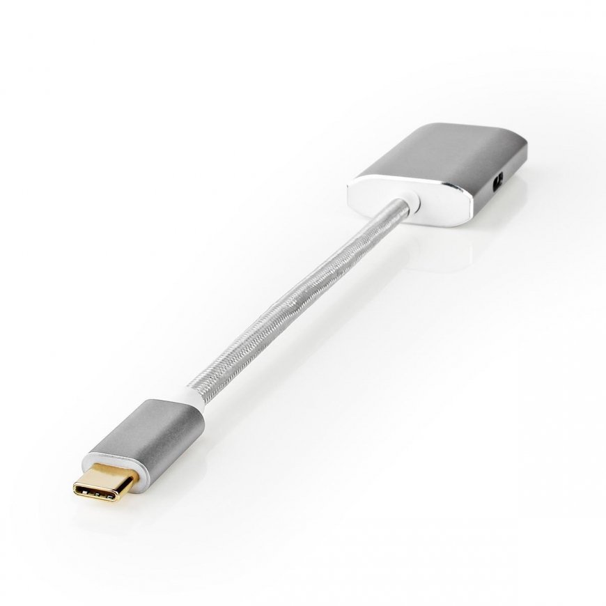 Nedis CCTB64580AL02 видео кабель адаптер 0,2 m USB Type-C Mini DisplayPort Серебристый – 5