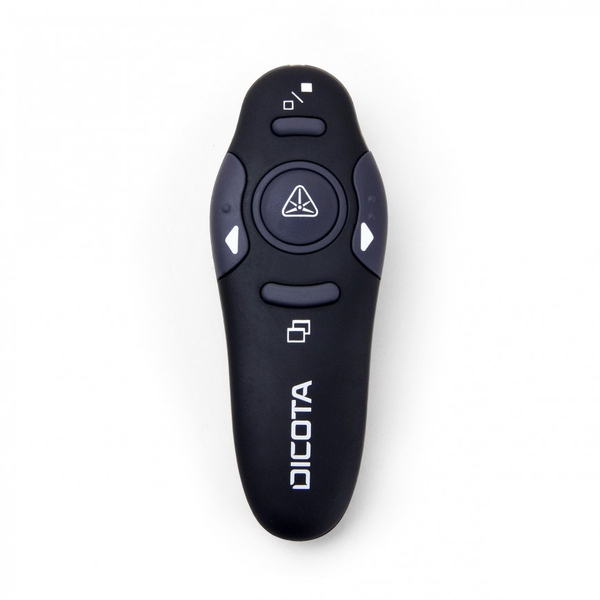 DICOTA Pin Point juhtmevaba esitluspult RF Must – 2
