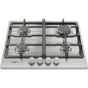 Whirlpool TGML 660 IX Nerūsējošs tērauds Iebūvēts 60 cm Gāzes 4 zone(s)