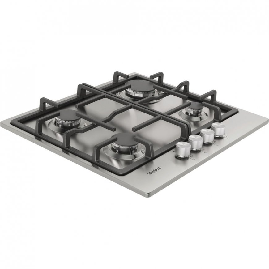 Whirlpool TGML 660 IX Roostevaba teras Sisseehitatud 60 cm Gaas 4 tsoon(id) – 5