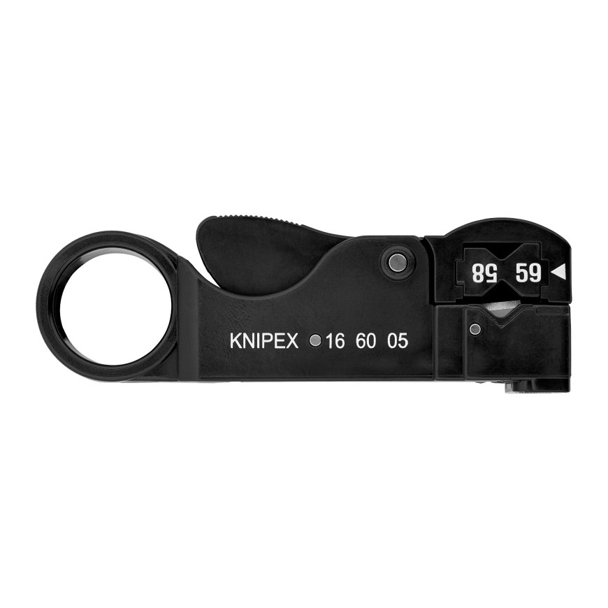 Knipex 16 60 05 инструмент для зачистки кабеля Черный