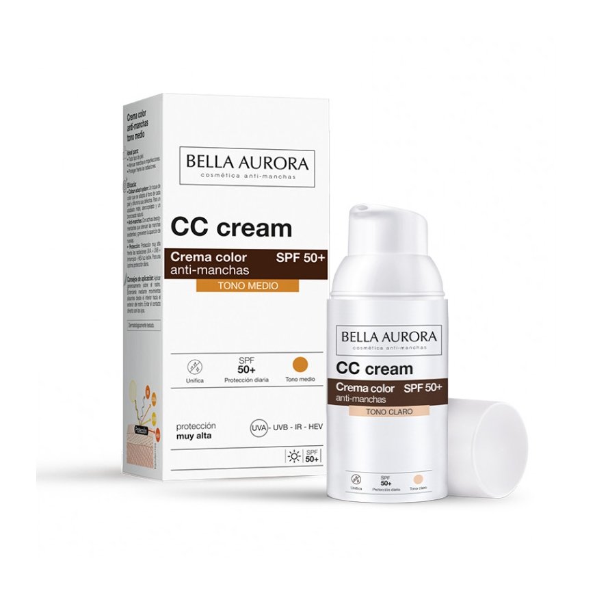 BELLA AURORA Dark Spot CC Cream SPF50+. Medium shade 30 ml CC-voide – 3