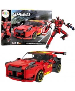 Lean Toys 2-in-1 Robot and Car Constructor, 335 pcs.