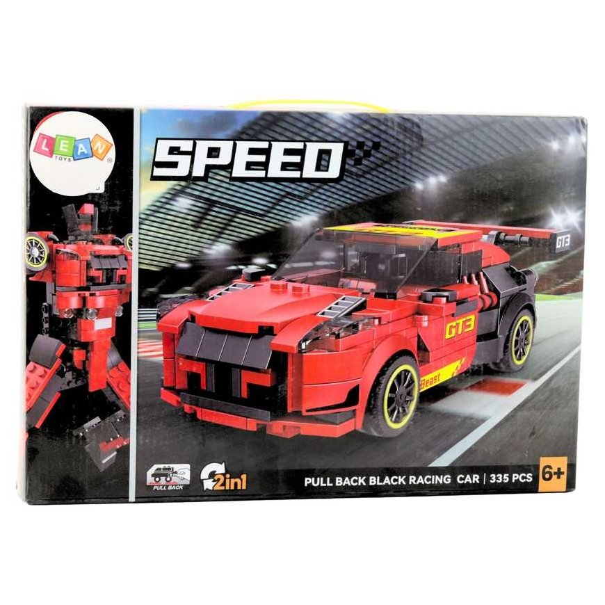 Lean Toys 2-in-1 Robot and Car Constructor, 335 pcs. – 3