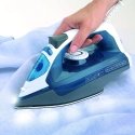 Black & Decker BXIR2200E triikraud Aurutriikraud Roostevabast terasest tald 2200 W Must, Sinine, Val