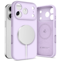 Dėklas TECH-PROTECT SILICONE MAGSAFE IPHONE 17 PRO MAUVE
