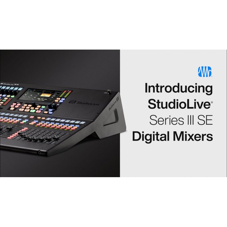 Presonus StudioLive® Sarja III SE 16 – Digitaalinen Sekoitin – 2