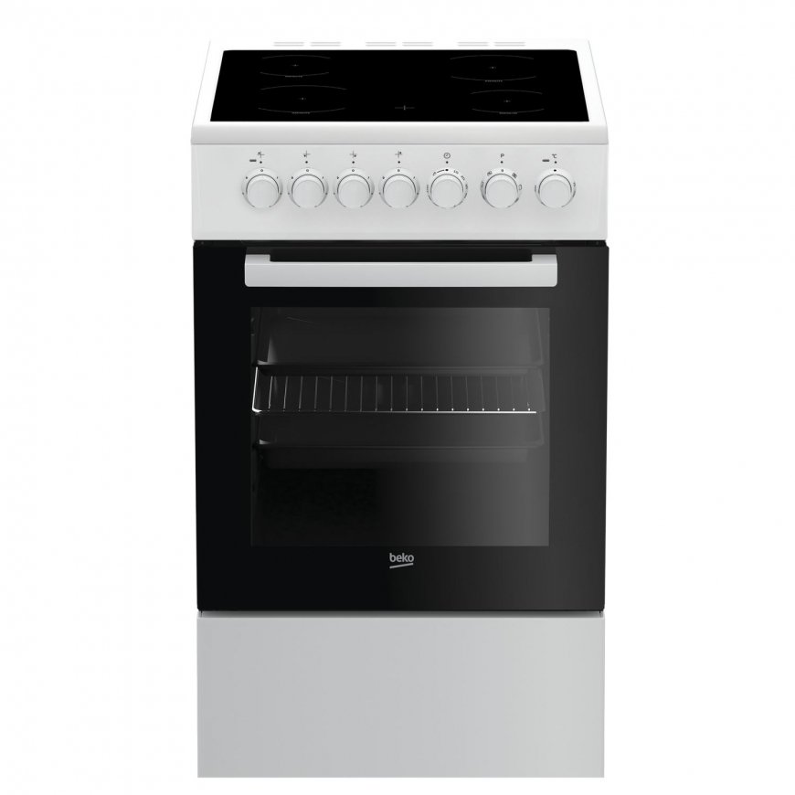 Beko FSM57100GW plīts & cepeškrāsns Brīvi