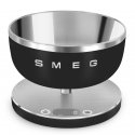 Smeg KSC01BLMWW virtuves svari Melns, Nerūsējošs tērauds Novietojams uz galda Apaļš Elektroniskie vi Smeg KSC01BLMWW virtuves svari Melns, Nerūsējošs tērauds Novietojams uz galda Apaļš Elektroniskie vi