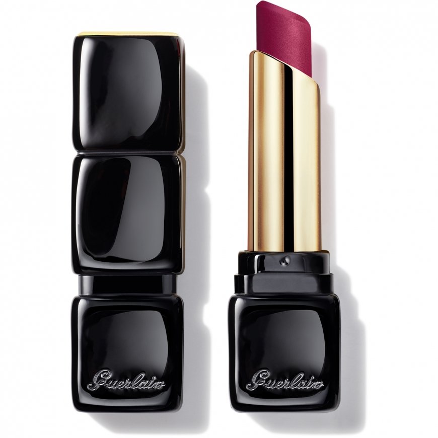 Guerlain KissKiss Tender Matte 2,8 g 880 Caress Plum Matēts