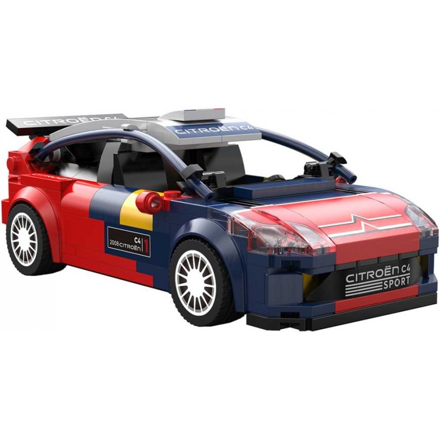 Конструктор CaDA для гоночного автомобиля "Citroen C4 WRC" Спортивный автомобиль 296 деталей – 4