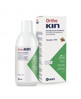 KIN ORTHOKIN Strawberry minted 500 ml Mėta, Braškių