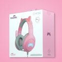Blade Gaming Tanooki Kõrvaklapp Juhtmega ühendatud Peavõru Mängimine Hall, Roosa Blade Gaming Tanooki Kõrvaklapp Juhtmega ühendatud Peavõru Mängimine Hall, Roosa