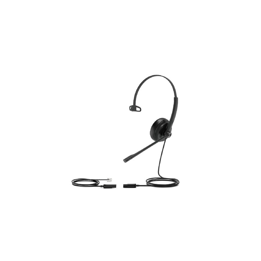 Yealink YHS34 Headset Wired Head-band Office/Call center Black