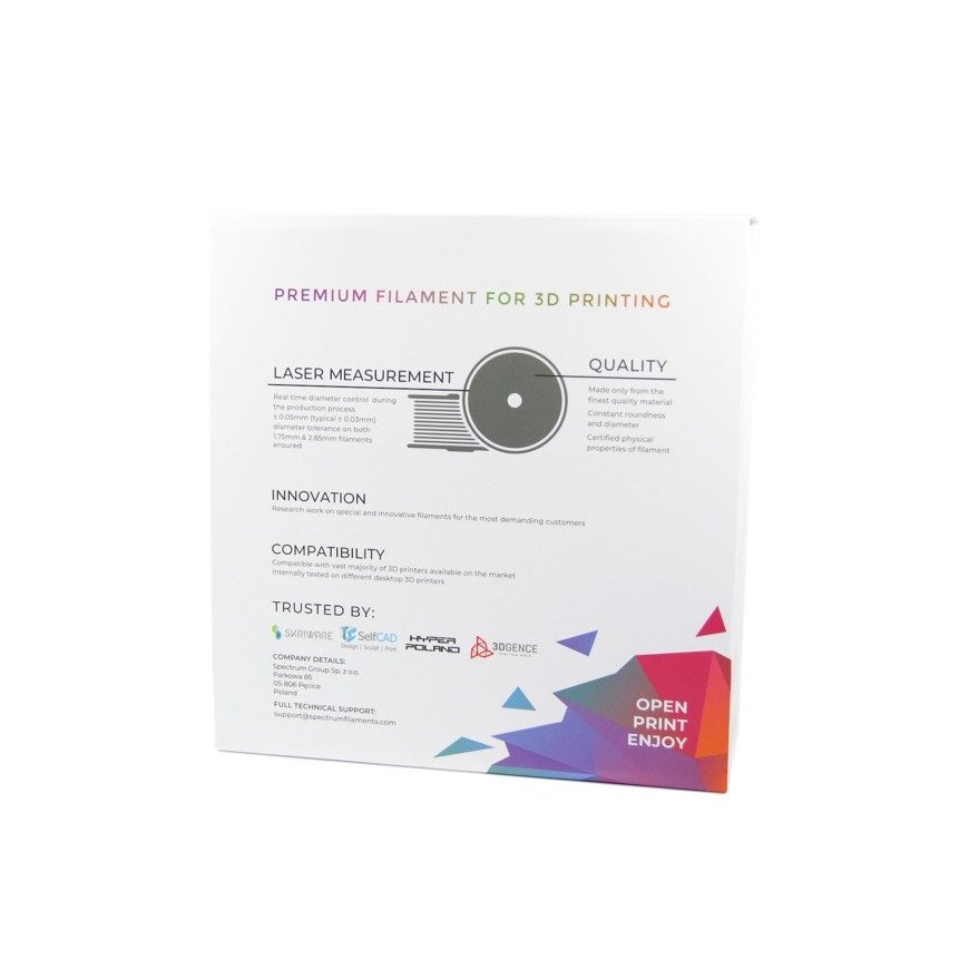 Spectrum Filaments PLA Premium Polylactic acid (PLA) Violet 1 kg – 4
