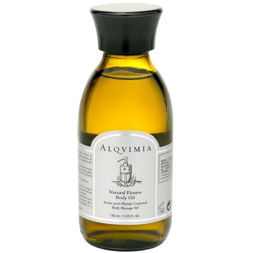 Burna Natural Fitness ķermeņa eļļa Alqvimia (150 ml) – 2