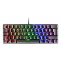Mars Gaming MK60 klaviatuur Mängimine USB QWERTY Ameerika inglise keel Must
