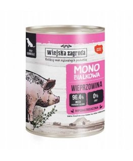 Wiejska Zagroda Monoproteininis su kiauliena 800g